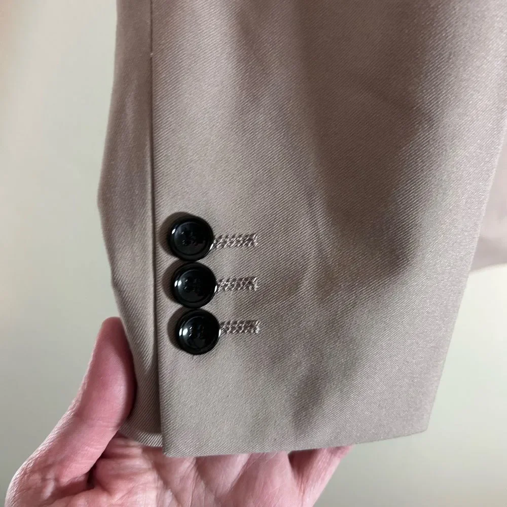 NWT Coofandy Khaki Blazer Sport jacket size XXXL